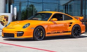 2009 Porsche 911 GT2 in PTS Orange for Sale at $410,000