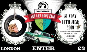 2009 Vauxhall Art Car Boot Fair