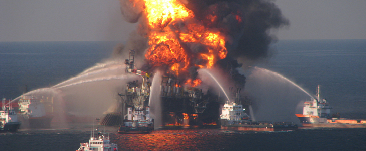 BP oil spill in 2010
