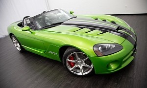 2010 Dodge Viper Fetches $202,000 at Auction, It Won't Ever Be Driven