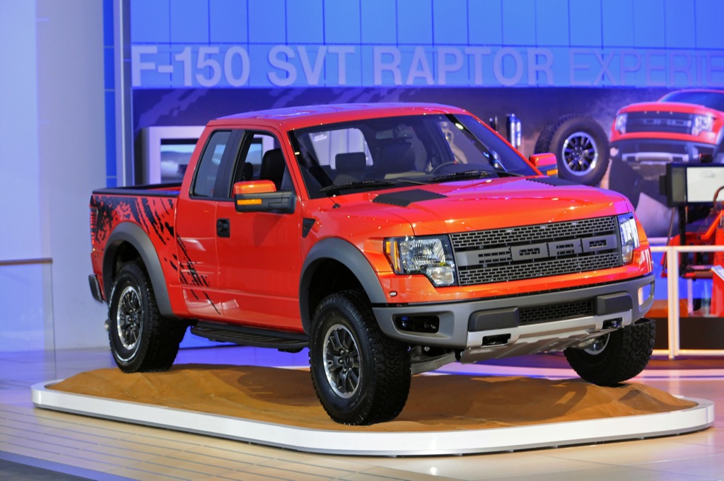 Ford F-150 SVT Raptor displayed at 2009 NAIAS