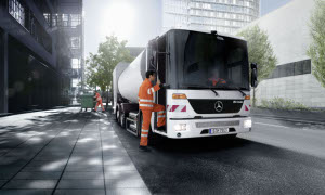 2010 Mercedes-Benz Econic, Garbage Truck Turned Green
