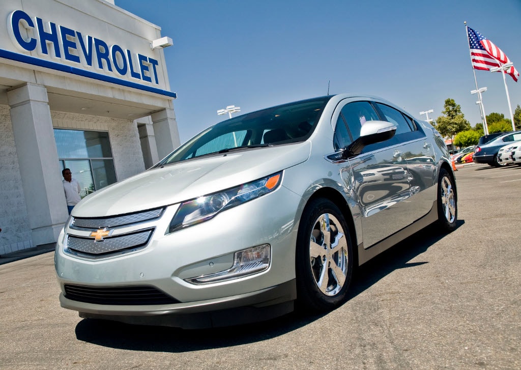 Chevy Volt, priced at $41,000