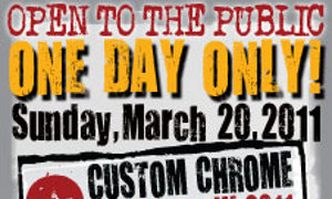 2011 Custom Chrome Show to Be Open to General Public