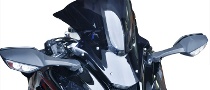 2011 Kawasaki Ninja ZX-10R Gets Double Bubble Windscreen from Skidmarx