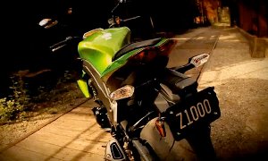 2011 Kawasaki Z1000 Eerie Urban Legend Ad