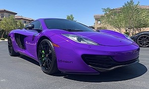 2011 McLaren MP4-12C Has a Clown Prince of Crime Side to It