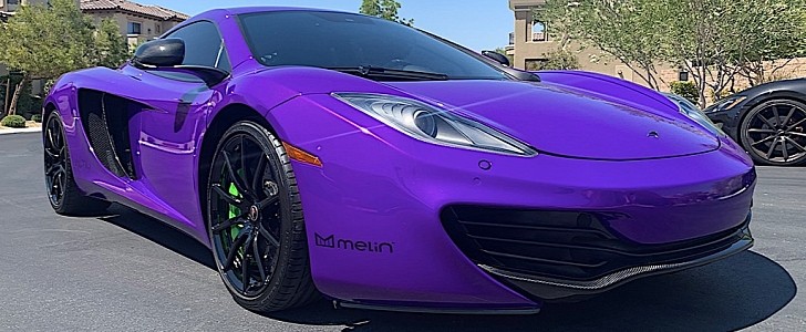 2011 McLaren MP4-12C Has a Clown Prince of Crime Side to It