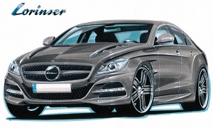 2011 Mercedes CLS Lorinser Tuning Package in the Works