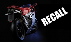 2011 MV Agusta F4 Motorcycles Recalled