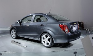2011 NAIAS: Chevrolet Sonic Sedan <span>· Live Photos</span>