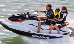 2011 SeaDoo GTI Watercraft with iBR On-Water Braking System