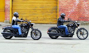 2011 Victory Vegas 8-Ball Motorcycles for US Military Members
