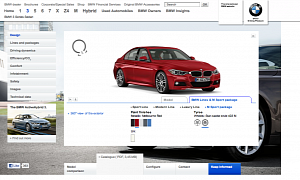 2012 BMW 3-Series F30 Online Configurator Launched