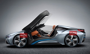 2012 BMW i8 Spyder Concept Photos Leaked