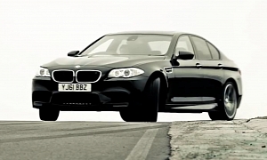 2012 BMW M5. Exhaust Sound. Power Slide. Awesome.