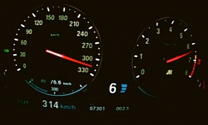 2012 BMW M5 Hits 314 km/h on Video
