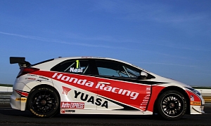 2012 BTCC Civic at the Goodwood Festival of Speed