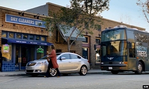 2012 Buick Verano Commercial: Pandora Music Bus