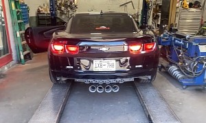 2012 Chevrolet Camaro LSX With C7 Corvette-Style Quad Exhaust Is Seriously Loud
