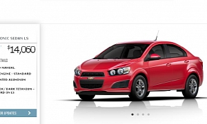 2012 Chevrolet Sonic Configurator Now Online