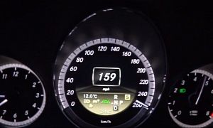 2012 E 550 4Matic Acceleration With Four People on Board