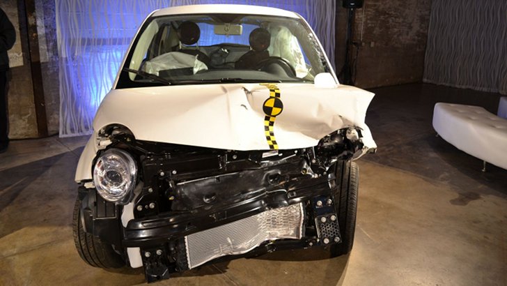 Fiat 500 crash test