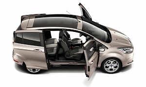 2012 Ford B-MAX: Easy Access Door System Revealed