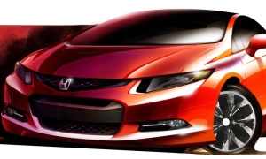 2012 Honda Civic Concept to Debut at NAIAS