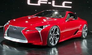2012 Lexus LF-Lc Named Best Design Concept in Detroit