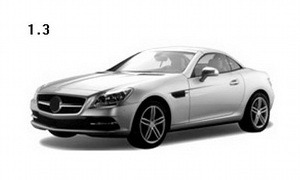 2012 Mercedes-Benz SLK Patent Drawings Surface