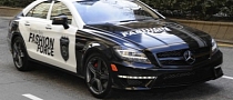 2012 Mercedes CLS63 AMG Fashion Police Car Patrols Michigan Avenue