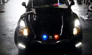 2012 Nissan GT-R Becomes a Police Car