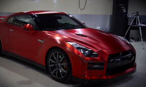 2012 Nissan GT-R Gets Awesome Red Chrome