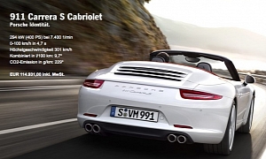 2012 Porsche 911 Cabriolet Pricing Announced