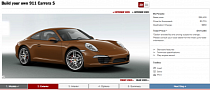 2012 Porsche 911 Configurator Comes Online