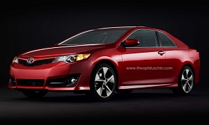 2012 Toyota Camry Solara Coupe Rendering Released