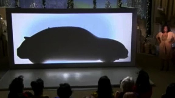 Oprah and the silhouette of the next gen Beetle