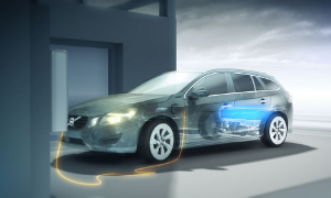 2012 Volvo V60 Plug-in Hybrid Safety Features Detailed