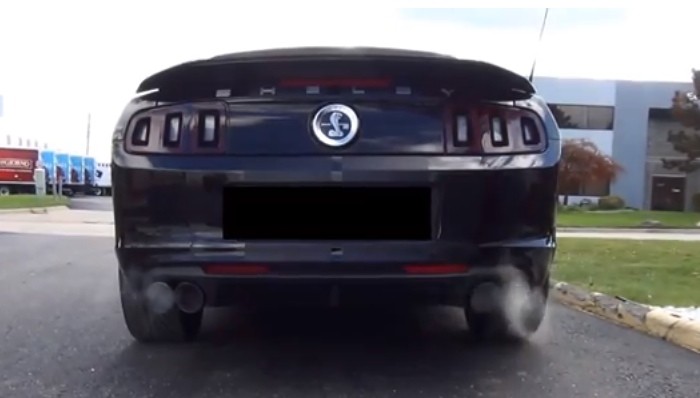 Shelby GT500 with MRT exhaust
