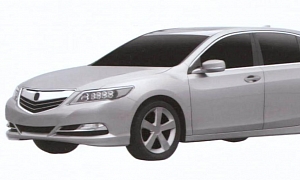 2013 Acura RLX Leaked via Patent Photos