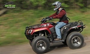 2013 Arctic Cat 550 Limited, a Middleweight Recreational Machine