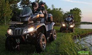 2013 Arctic Cat TRV 550 LTD, the Middleweight Displacement Trail Touring Machine