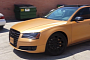 2013 Audi A8 L Wrapped in Brushed Bronze