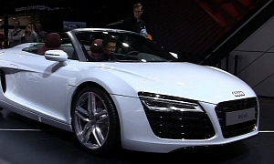 2013 Audi R8 Facelift Revealed in Paris