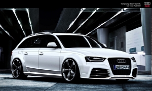 2013 Audi RS4 Avant Gets 450 hp: Now Official