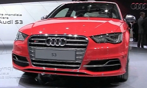 2013 Audi S3 Unveiled at Paris Motor Show