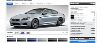 2013 BMW M6 Configurator: Build Your Own