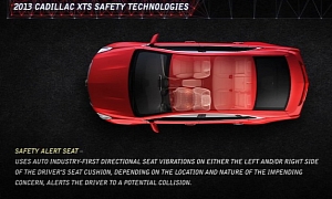 2013 Cadillac XTS Gets Vibrating Safety Alert Seat