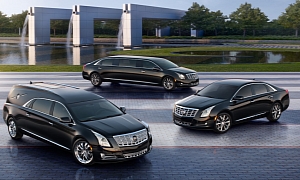 2013 Cadillac XTS Livery, Limousine and Hearse Versions Revealed